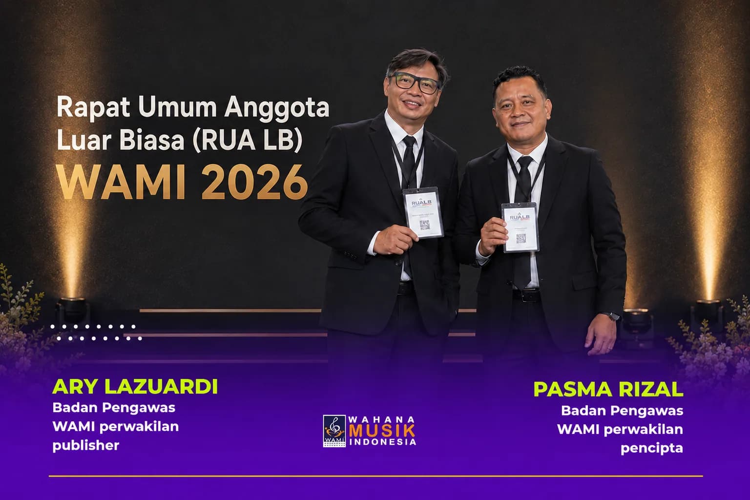 WAMI Perkuat Struktur Organisasi melalui Badan Pengawas Baru dalam RUA-LB 2026